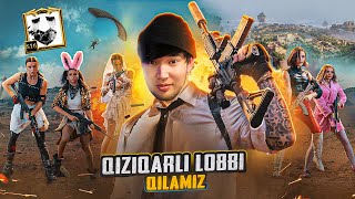 QIZIQARLI LOBBI QILAMIZ STRIM 🔥 PUBG MOBILE!!! 😱