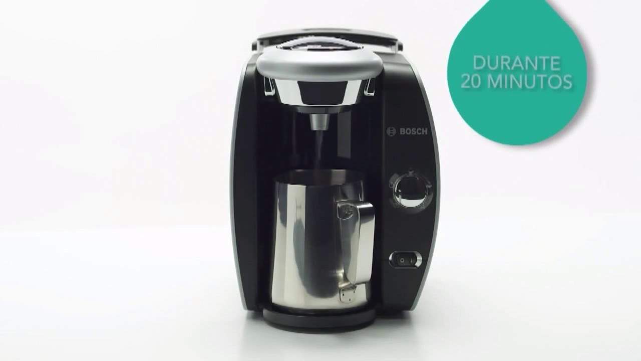 COMO REALIZAR EL MANTENIMIENTO DE LA CAFETERA BOSCH TASSIMO - YouTube