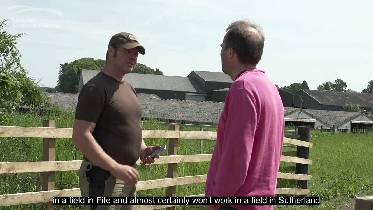 Fife farmer Johnnie Balfour speaks to Farm for Scotland’s Future