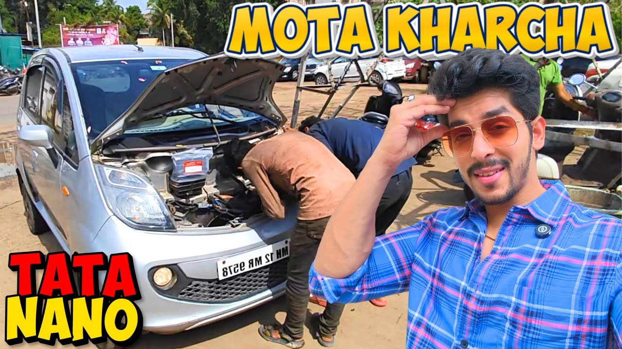 My Tata Nano Shocked Me! ₹XX,999/- Repair Bill 😨 | AC + Battery + Headlight Fix Mota Kharcha Ho Gaya