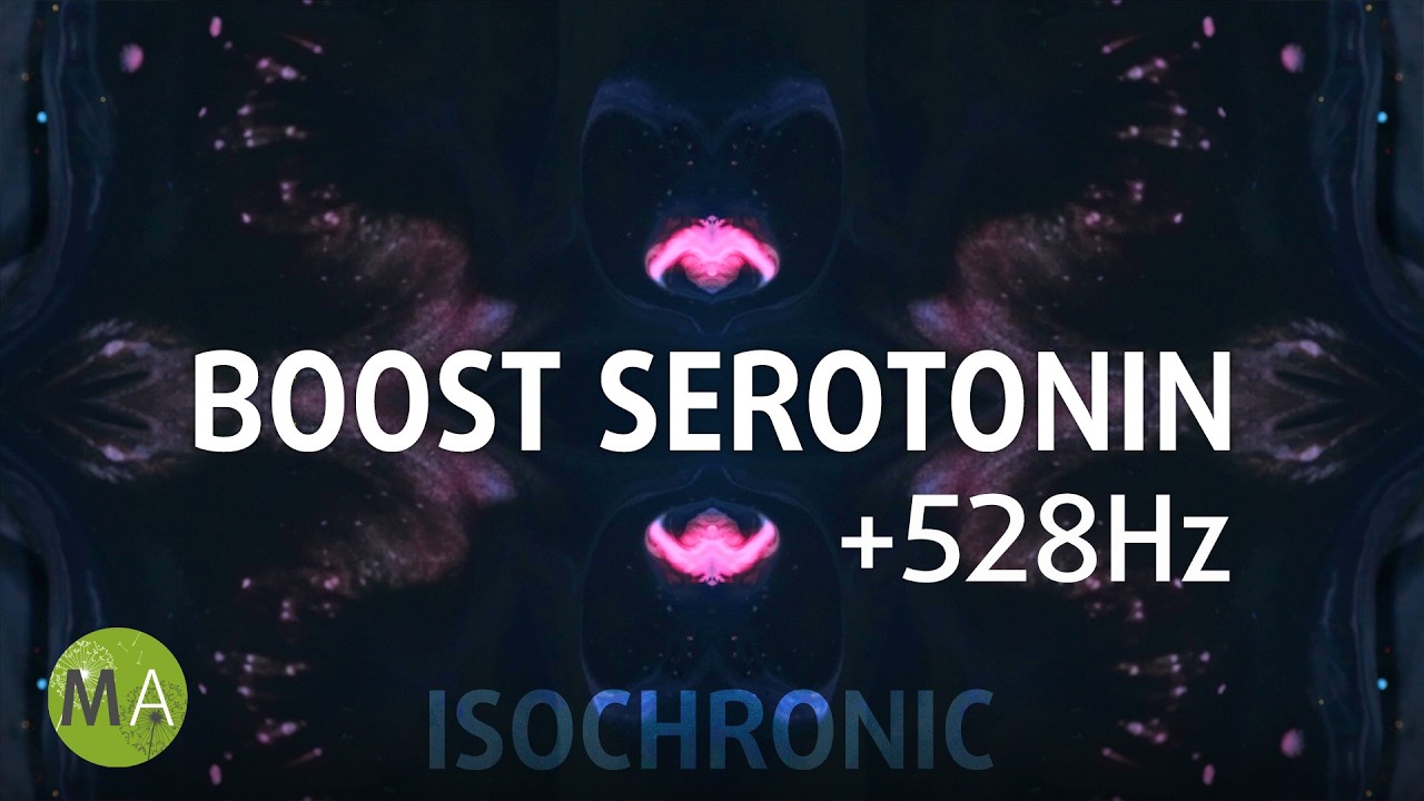 Boost Serotonin + Dopamine 10Hz Isochronic Tones + 528Hz Solfeggio Tone Boost Serotonin + Dopamine 10Hz Isochronic Tones + 528Hz Solfeggio Tone