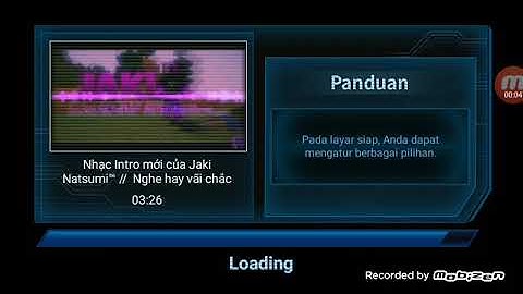 Nhạc intro của anh jaki natsumi