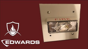 Edwards 405-3A-TW Strobe Fire Alarm Test