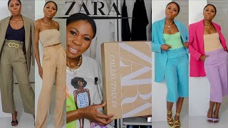 NEW IN ZARA | HUGE ZARA SUMMER 2020 TRY ON HAUL  + STYLE WITH ME  VS ZARA MODELS STYLIST