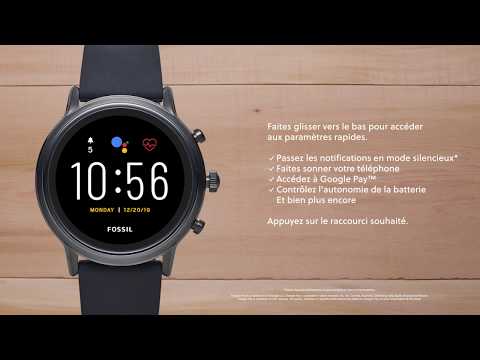 Montres connectées Fossil - Mode d'emploi