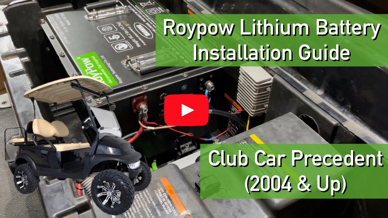 Eco Battery charging port adapter Club Car Precedent/Onward/Tempo