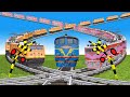  train fumikiri 3d railroad crossing animation 1