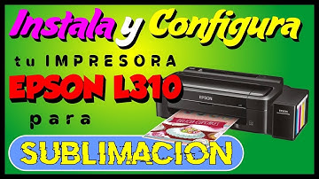 💡 How to INSTALL AND SET UP an EPSON L310 Printer for Sublimation | AND WORK FROM HOME