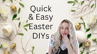 🐰 EASY &amp; ADORABLE 🌸 Dollar Tree Easter Decor DIYS | Decor on a Budget