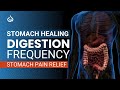 Stomach healing frequency music stomach pain relief digestive frequency