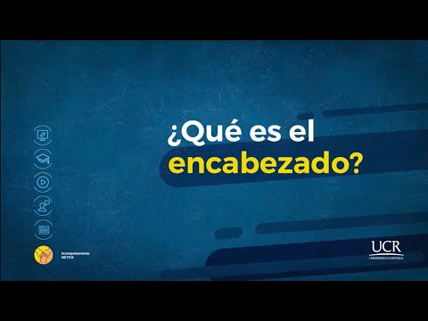 Video: ¿Qué indica el encabezado?