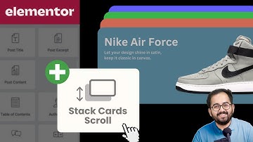 Maak eenvoudig een scroll-effect met "stapelkaarten" in Elementor - geen plug-in/code