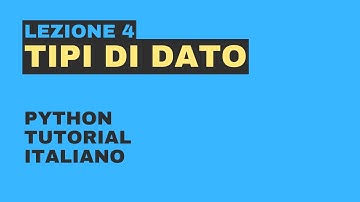 Python - Tipi di dato, operazioni e cast