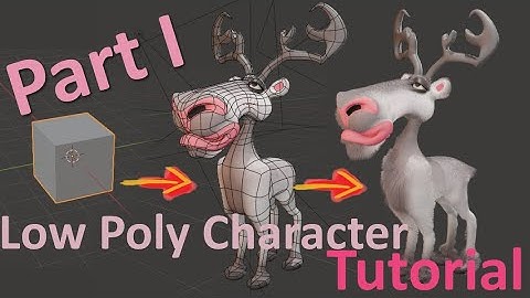 Blender Low Poly Boxmodeling Tutorial Part 1: Head Modeling  #blendertutorial  #3dcharactermodeling