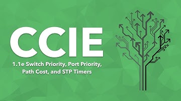 CCIE Topic: 1.1e Switch Priority, Port Priority, Path Cost, STP Timers