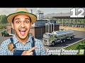 I Built My First Milk Factory in Farming Simulator 25