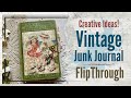 Inspiring ideas from a vintage junk journal   sold