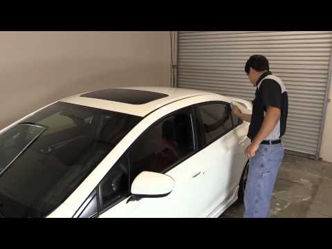 PRO Design Side Window Visors Install – Honda Civic Sedan 2012 2013 2014 2015