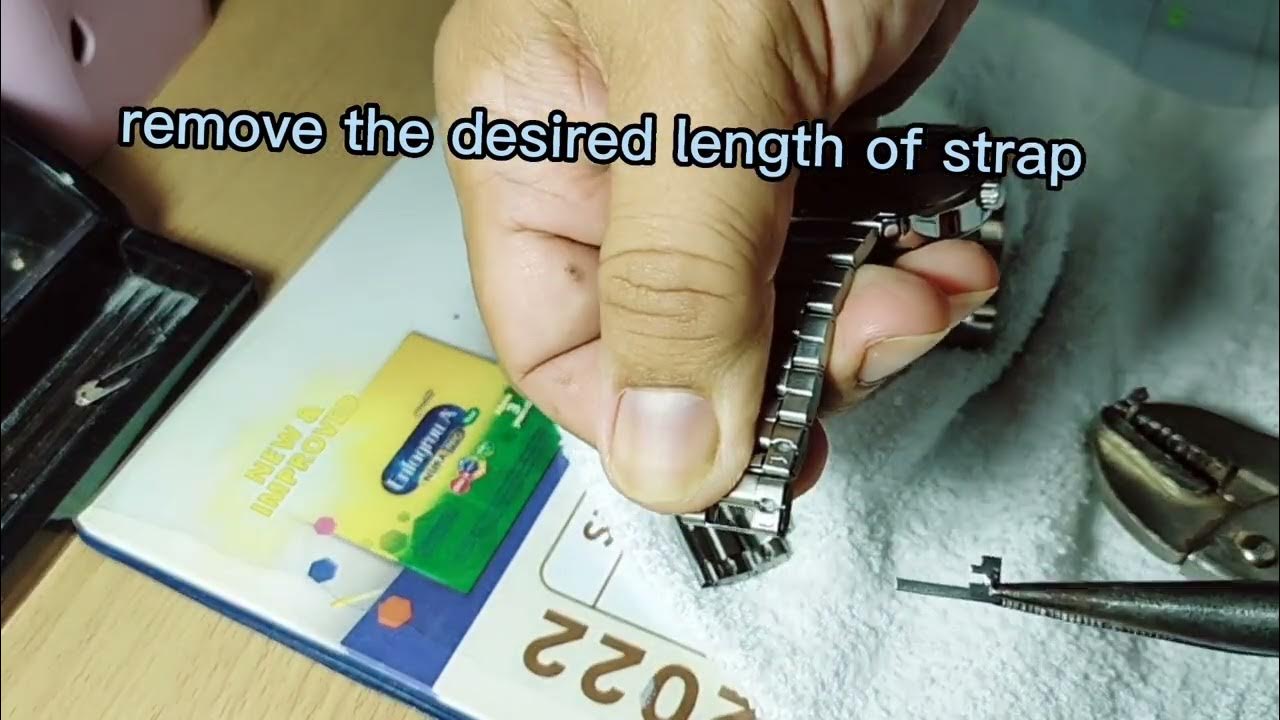 HOW TO REMOVE WATCH STRAP(TIMEX) YouTube
