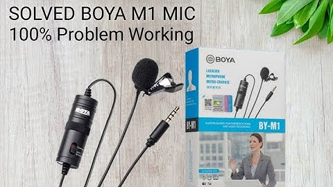 Boya M1 Mic Not Working In Android Mobile Phone || Not Working Problem Resolve 100% Working 😱