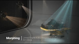 Unreal Engine 4.26.2 Niagara | Morphing | New experiments