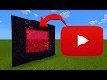 How To Make A Portal To The YouTube Dimension in Minecraft!