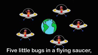 Boogiebug Counting - Flying Saucer Song | Learn to Count for Toddlers