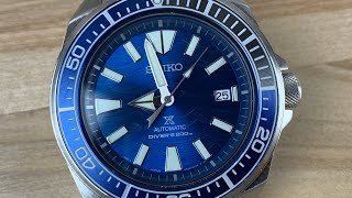 Seiko srpd23 “great white” samurai - YouTube