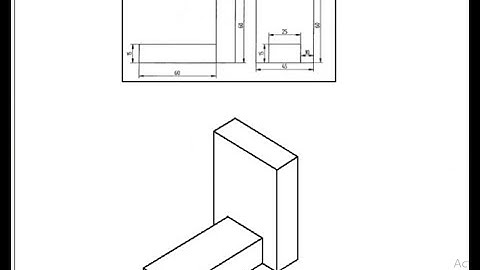 Isometric projection Problem No  32 Engineering Graphics, Isometric projection engineering drawing
