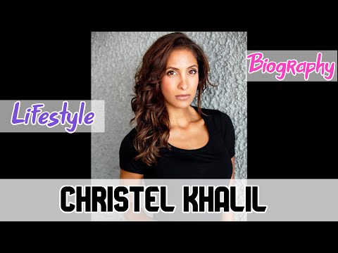 Βίντεο: Christel Khalil Καθαρή αξία: Wiki, Έγγαμος, Οικογένεια, Γάμος, Μισθός, Αδέρφια
