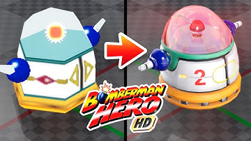 Remaking a Training Robot from N64 in Unreal Engine - Bomberman Hero HD - Game Bites