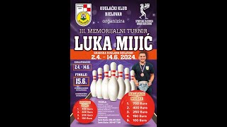 3. Memorijalni turnir Luka Mijić (18.05.2024) 18.00h