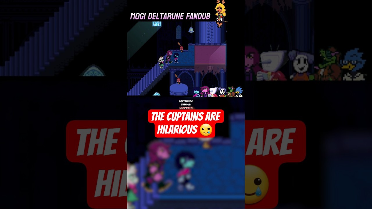 Nurd Voiced the Cuptains and Shocked Us All 💀 | Deltarune Fandub Moment