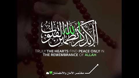حالات واتس اب القران / خالد الجليل / سورة الرعد { الَّذِينَ آمَنُوا وَتَطْمَئِنُّ قُلُوبُهُم}
