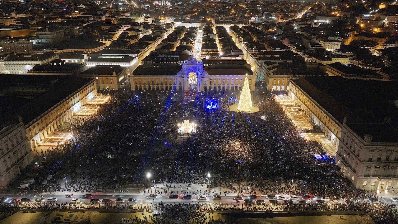 Lisboa Brilha com as Luzes de #Natal!🎄✨