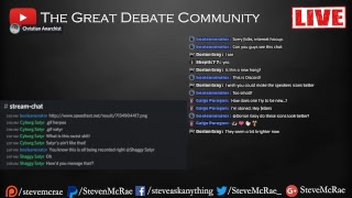 Great Debate Community Live Stream