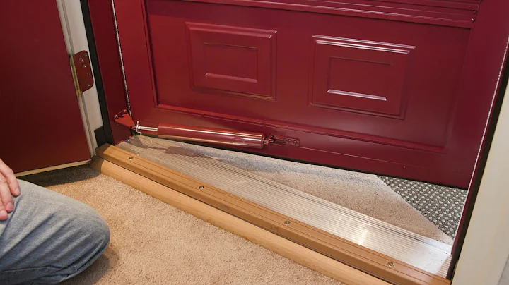 Adjusting The Closing Speed of a Storm Door