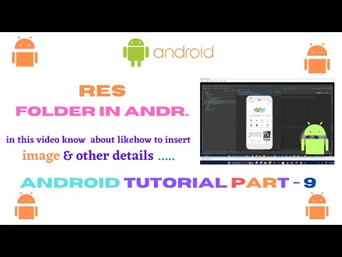 res folder in android studio |android development full course