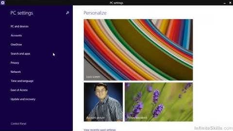 Windows 8.1 - New Features Tutorial | Using Consolidated PC Settings