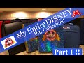 My Entire DISNEY Pin Collection! 2019 PART 1...Auctions, WDI, DSSH, Paris , Limited Edition!