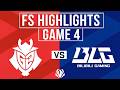 G2 vs BLG Highlights | 2026 First Stand Finals