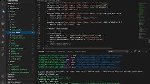 5. React Native - Expo Eject - Install native dependencies