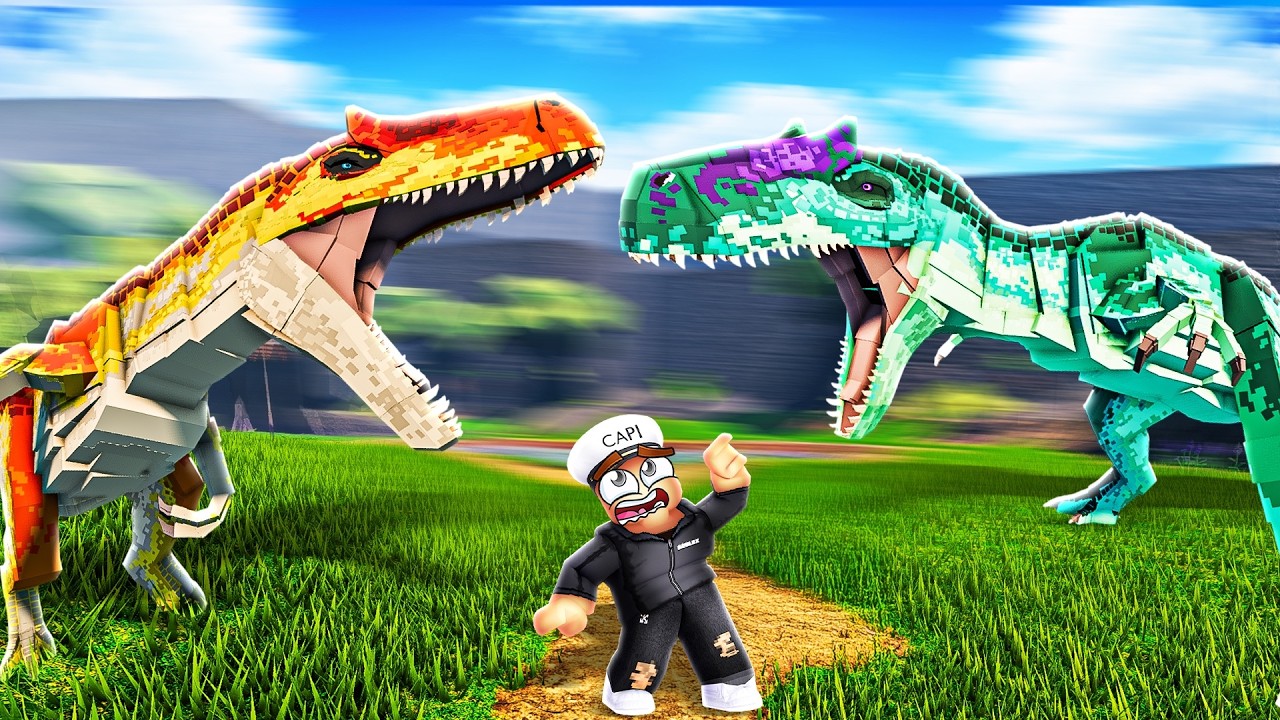 Buying EVERY NEW ALLOSAURUS in JURASSIC BLOCKY