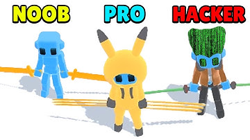 NOOB vs PRO vs HACKER | Samurai Flash | Gameplay (Android/iOS)