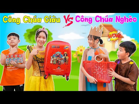 Công Chúa Giàu - Công Chúa Nghèo ♥ Min Min TV Minh Khoa ft Ovaltine