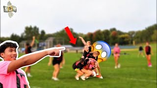POWDER PUFF GAME WAS CRAZY!!! (Homecoming Week Vlog)