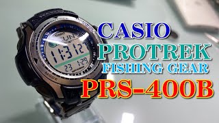 カシオ　プロトレック　名機　PRS 400B フィッシングギア