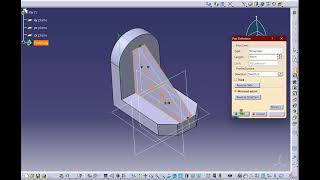 CATIA V5 for Beginners: Slotted Bracket & Symmetric Design - 16