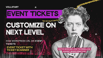 Hide WordPress URL on Tickets: WooCommerce Plugin Tutorial - Event Tickets With Ticket Scanner