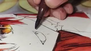 Drawing Of Tania From Beast Tamer